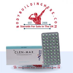 Clen-Max 40mcg (100 pills) buy online in the UK - bodybuildinghere.net