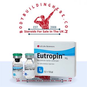 Eutropin 4IU 1 vial of 4IU buy online in the UK - bodybuildinghere.net