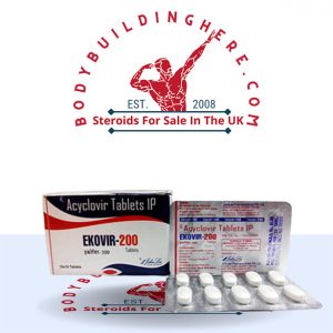 Ekovir 200mg (30 pills) buy online in the UK - bodybuildinghere.net