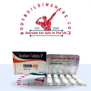 Ekovir 800mg (5 pills) buy online in the UK - bodybuildinghere.net