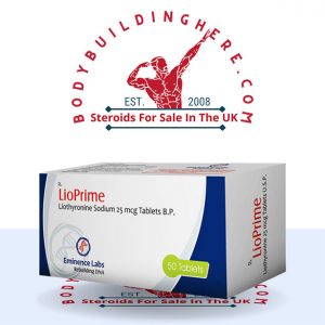 Lioprime 25mcg (50 pills) buy online in the UK - bodybuildinghere.net