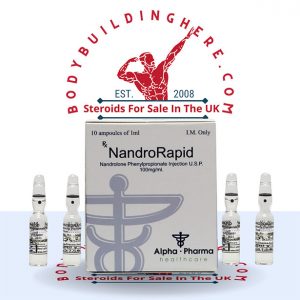 Nandrorapid 10 ampoules buy online in the UK - bodybuildinghere.net