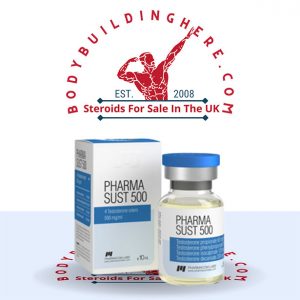 Buy Pharma Sust 500 10ml vial online in the UK - bodybuildinghere.net