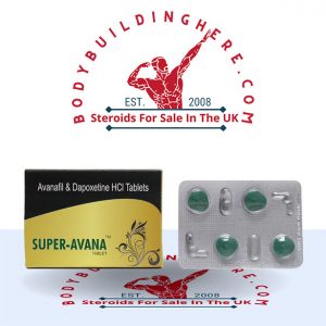 Buy Super Avana 160mg (4 pills) online in the UK - bodybuildinghere.net