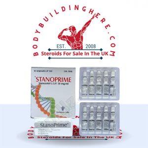 Buy Stanoprime 10 ampoules online in the UK - bodybuildinghere.net
