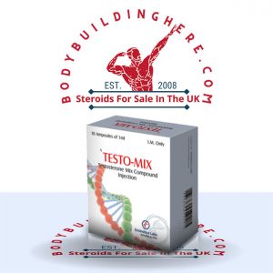 Buy Testomix 10 ampoules online in the UK - bodybuildinghere.net