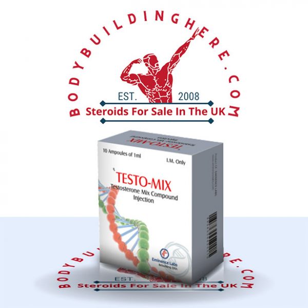 Buy Testomix 10 ampoules online in the UK - bodybuildinghere.net