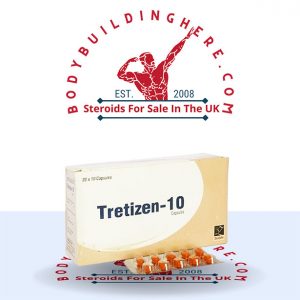 Buy Tretizen 10 10mg (10 capsules) online in the UK - bodybuildinghere.net